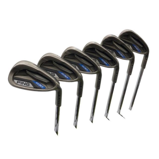【中古】 ピン G30 6S アイアンセット IR CFS DISTANCE スチール (フレックスS) メンズ 男性用 右利き 右用 Cランク ゴルフクラブ