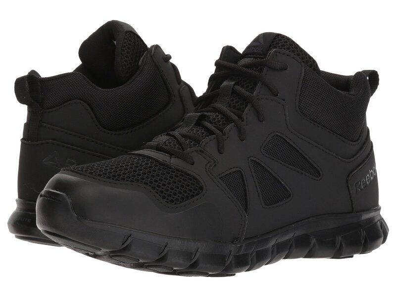 リーボック メンズ シューズ スニーカー Reebok Work Sublite Cushion Tactical Mid Black ブラック