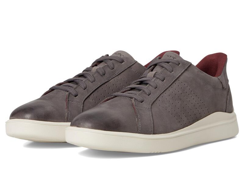 ロックポート メンズ シューズ スニーカー レース Rockportristen Step Activated Laceup Grey グレー