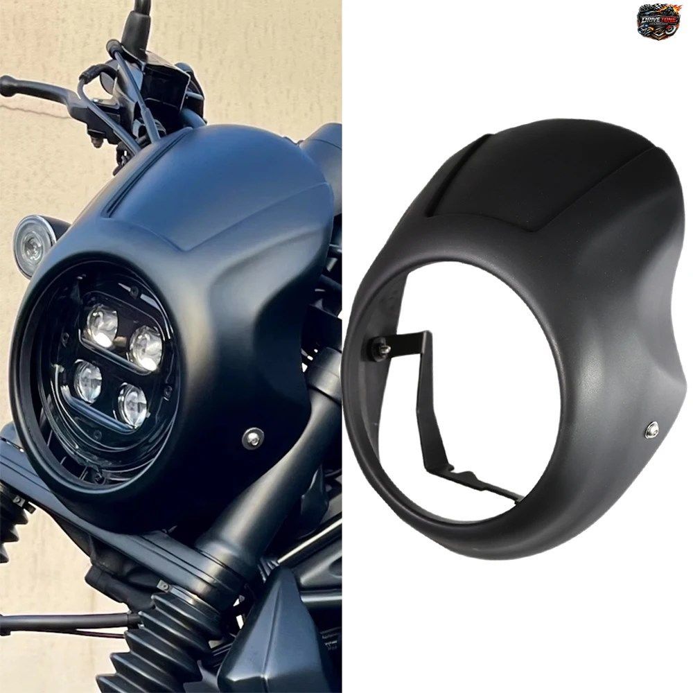 ホンダ ヘッドライト フェアリング カバー マスク モーター ウインドシールド ウインドスクリーン 300 500 CMX300 CMX500 2022 - 24 21 20