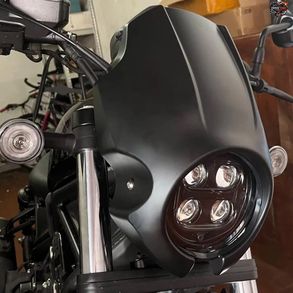 ホンダ CMX 300 ウインドスクリーン ヘッドライト フェアリング ウインドシールド カバー CMX300 2020 21 2022 2023 2024 CMX500 アクセサ