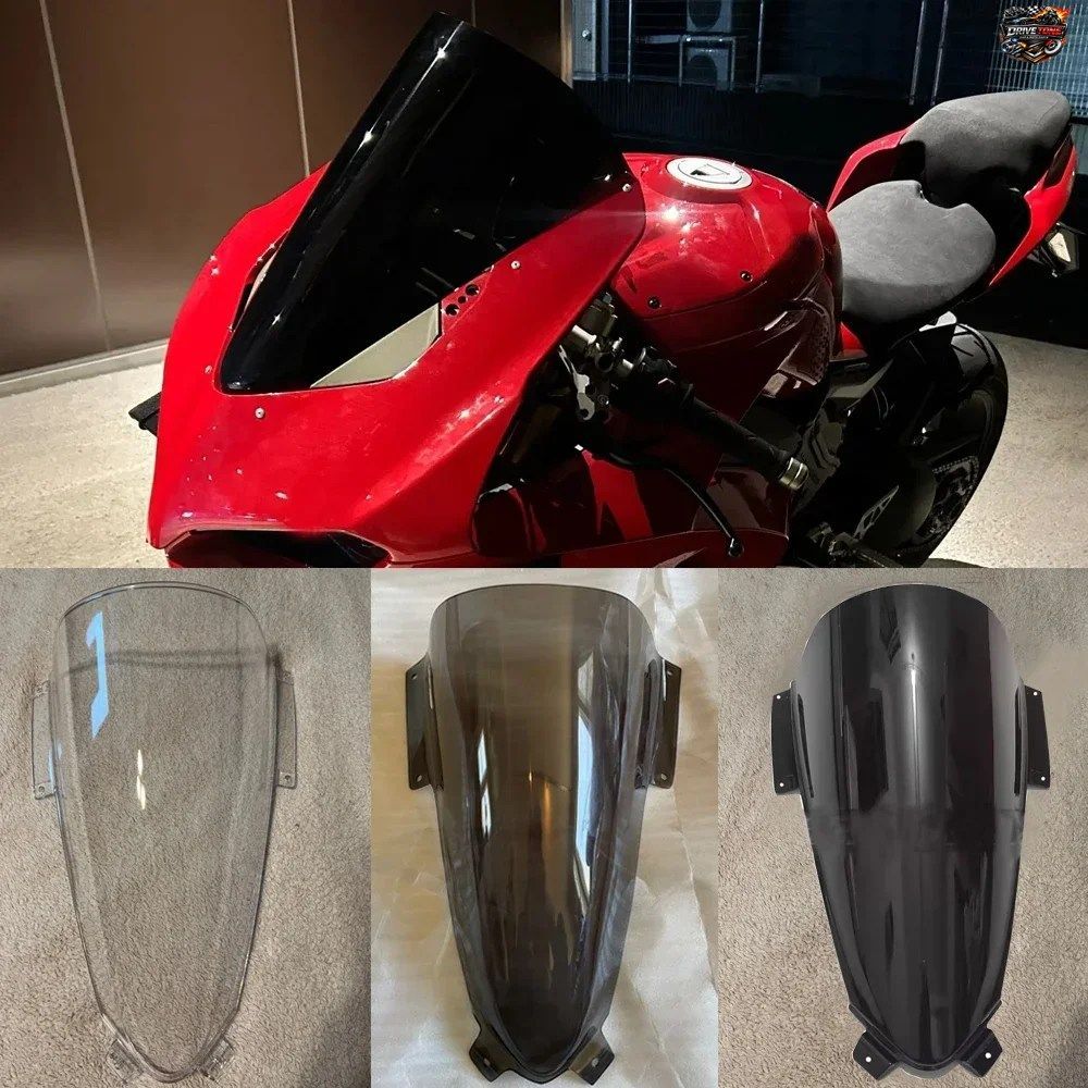 DUCATI PANIGALE V4R 2020 - 23 V4S用ウインドスクリーンモーターウインドシールドレーシングスクリーンウインドディフレクターグレーダブ