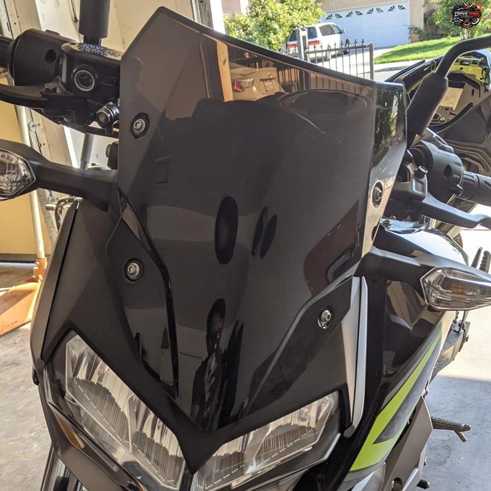 カワサキ Z400 メーターカバー ウインドスクリーン モトウインドシールド ウインドディフレクター フェアリング Z 400 アクセサリー 2018 -