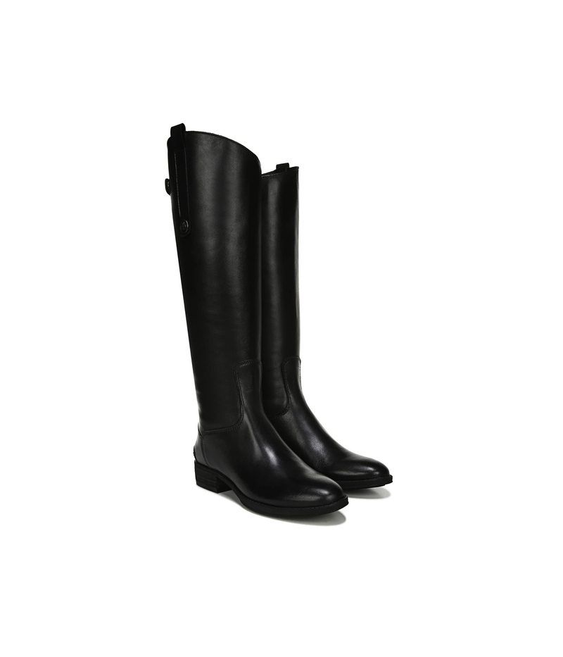 サムエデルマン レディース シューズ ブーツ・レインブーツ レザー Sam Edelman Penny Leather Riding Boot Black ブラック