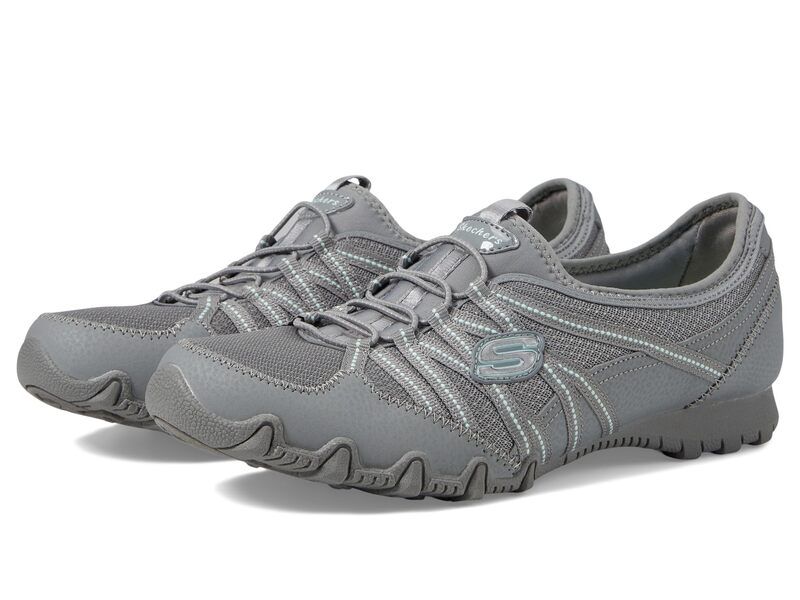 スケッチャーズ レディース シューズ スニーカー SKECHERS Bikers Lite Relive Gray グレー