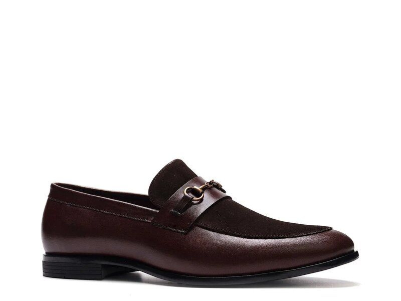 カルロスサンタナ メンズ シューズ スリッポン・ローファー Carlos by Carlos Santana Lucien Loafer Brown Leather ブラウン
