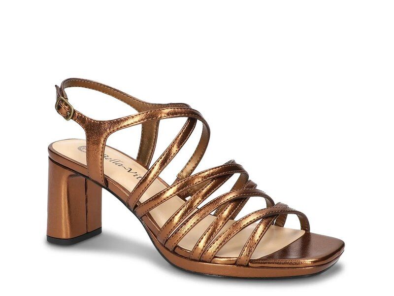 ベラヴィータ レディース シューズ サンダル Bella Vita Damsel Sandal Bronze Metallic メタリック