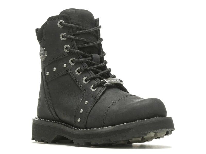 ハーレーダビッドソン レディース シューズ ブーツ・レインブーツ HarleyDavidson Oakleigh Bootie Black ブラック