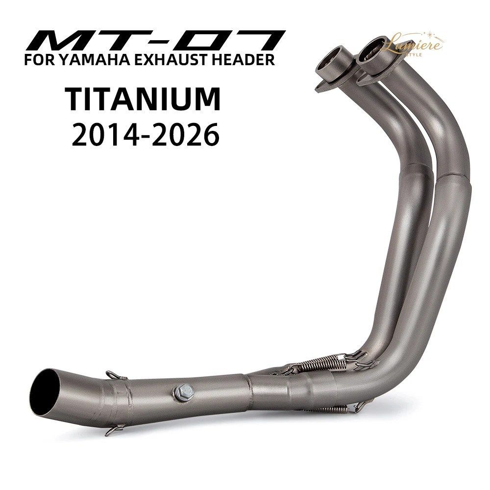 R7 エキゾーストヘッダーチューブ ヤマハ YZF-R7 MT07 XSR700 TRACER 700/GT TRACER7/GT 2014-2026 オートバイ用エキゾースト 51mm マニホ 23,771円