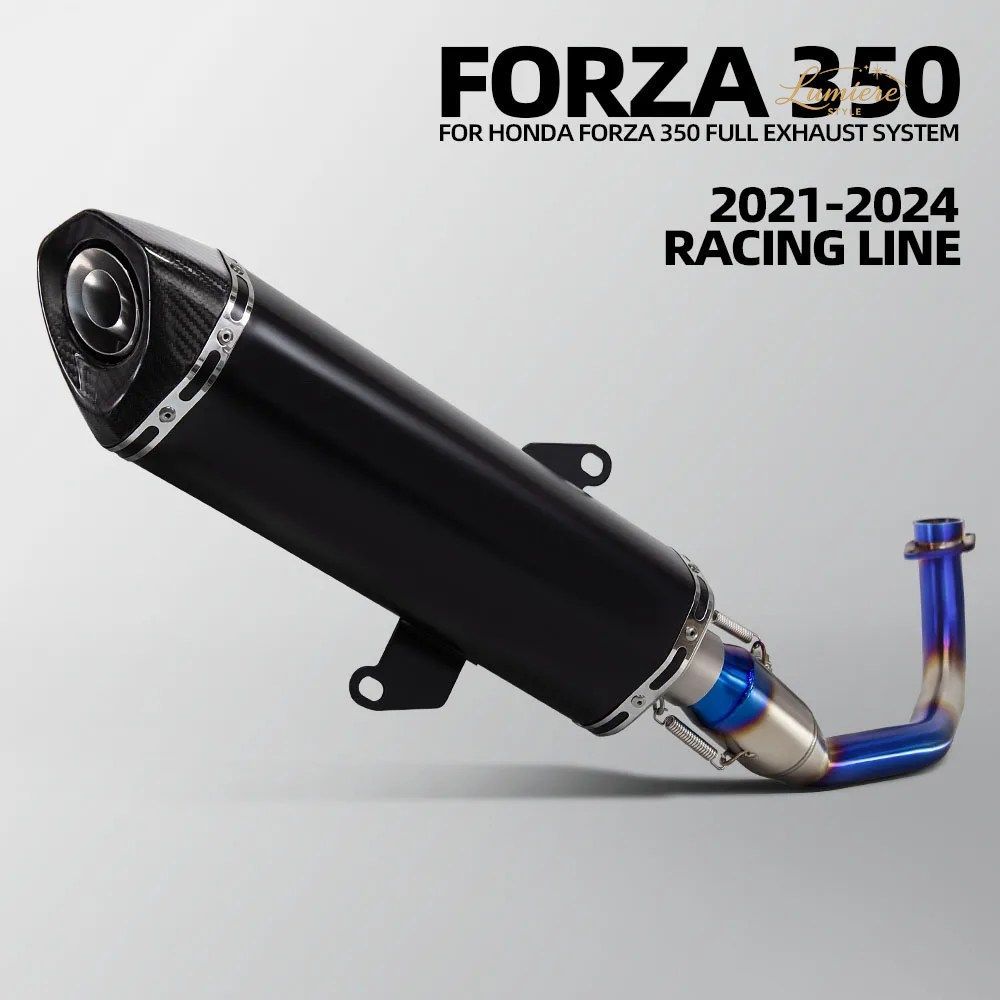 FORZA350 エキゾーストシステム ホンダ ADV350 FORZA 350 NSS350 2021-2024 オートバイ用エキゾーストパイプキット マニホールド マフラー