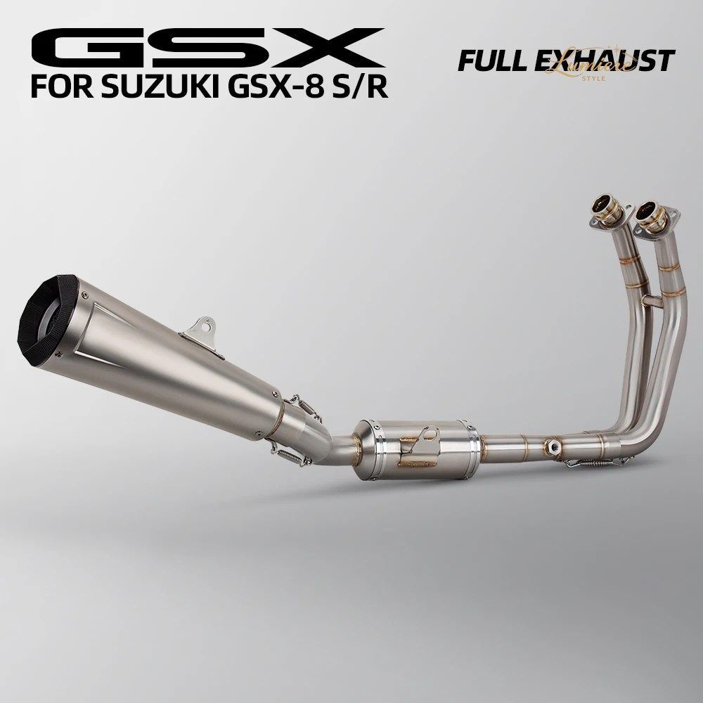 GSX8R エキゾーストシステム GSX8S GSX8T GSX8TT GSX-8R/8S/8T/8TT 2022-2026 オートバイ用エキゾーストキット ヘッダー チューブ ASR マフ