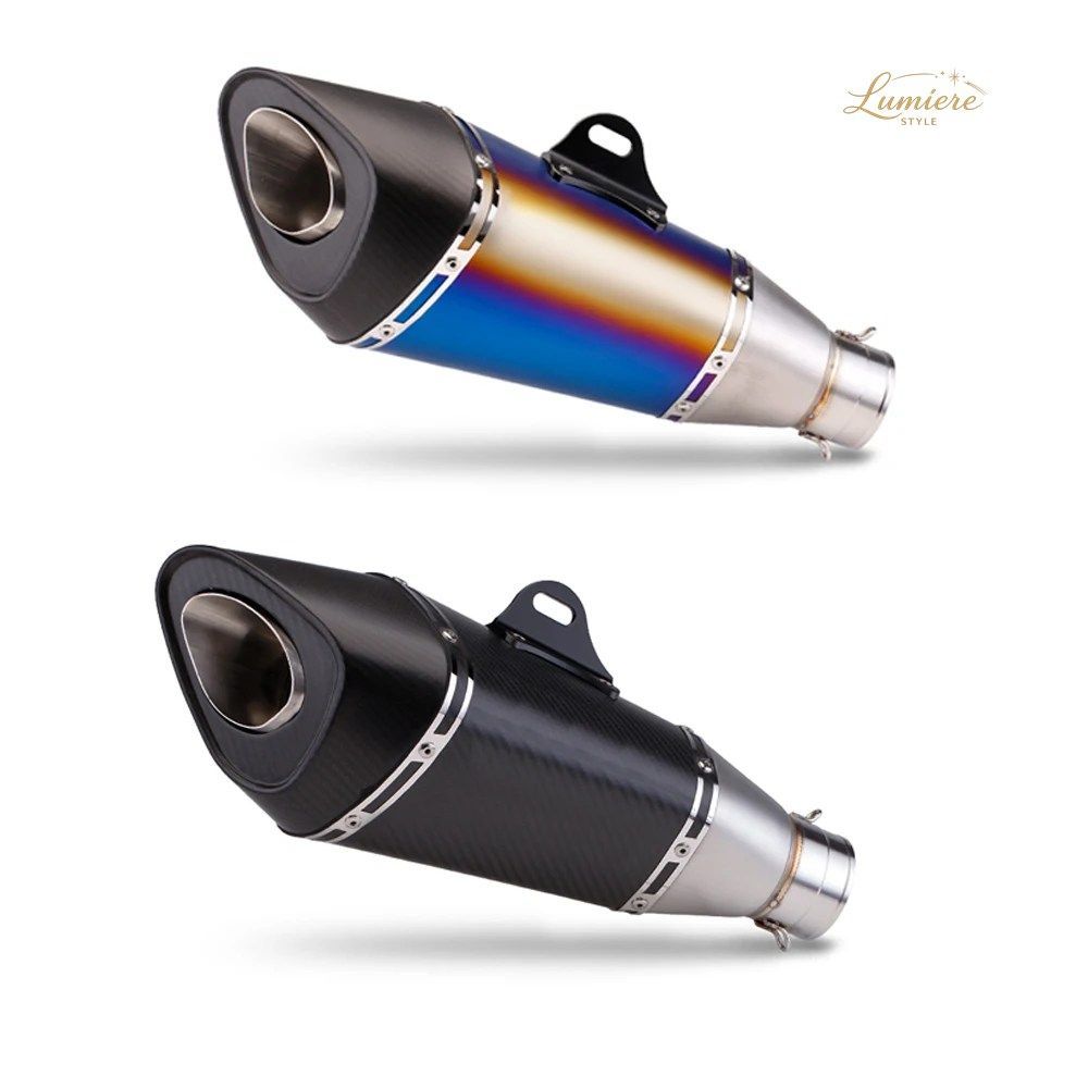 オートバイ用エキゾーストマフラー 60mm スーパーレーシングエキゾースト R11 テールチューブライン ZX6R RSV4 GSXR750 GSXR1000R TMAX560