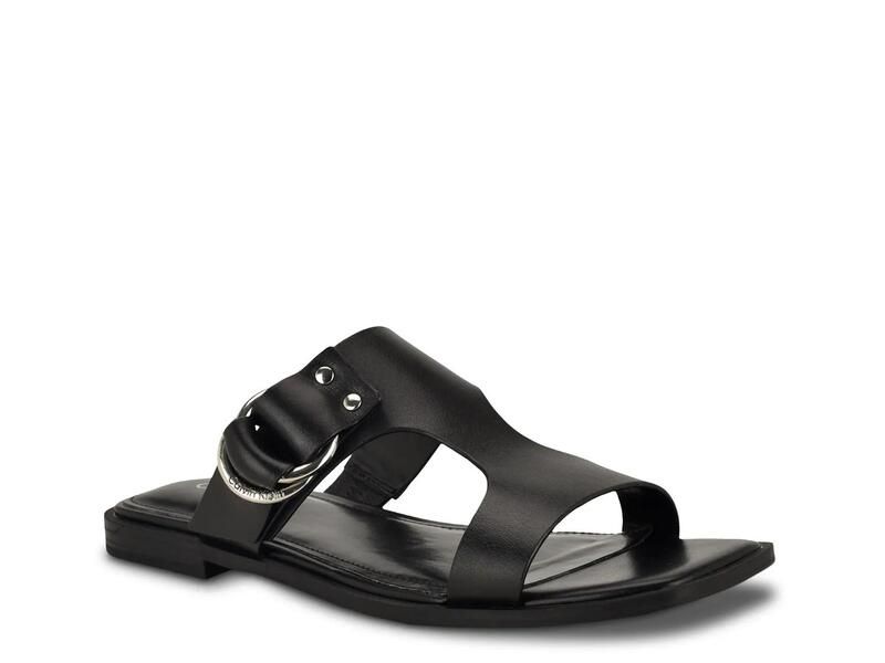 カルバンクライン レディース シューズ サンダル Calvin Klein Meritt Sandal Black ブラック