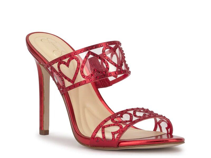 ジェシカシンプソン レディース シューズ サンダル Jessica Simpson Jovara Sandal RedClear レッド