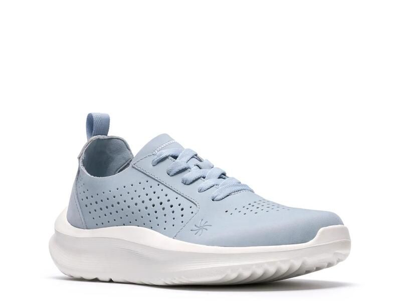クラークス レディース シューズ スニーカー Clarksolevana Style Sneaker Womens Light Blue ブルー
