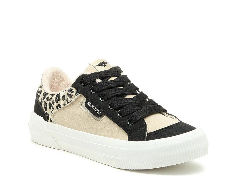 ロケットドッグ レディース シューズ スニーカー Rocket Dog Cheery Sneaker BlackBeige Leopard Print ブラック