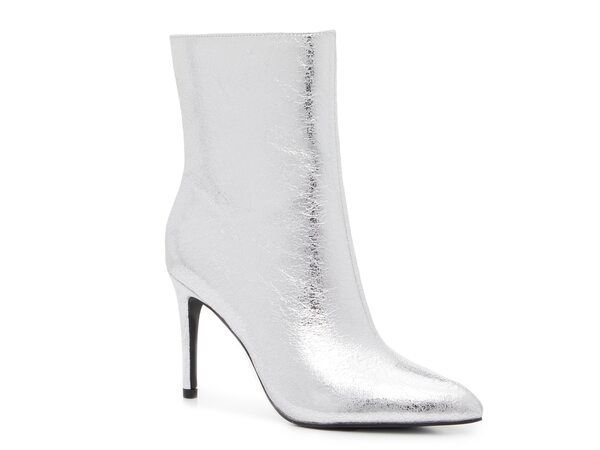 ミア レディース シューズ ブーツ・レインブーツ Mia Mardi Bootie Silver Metallic シルバー