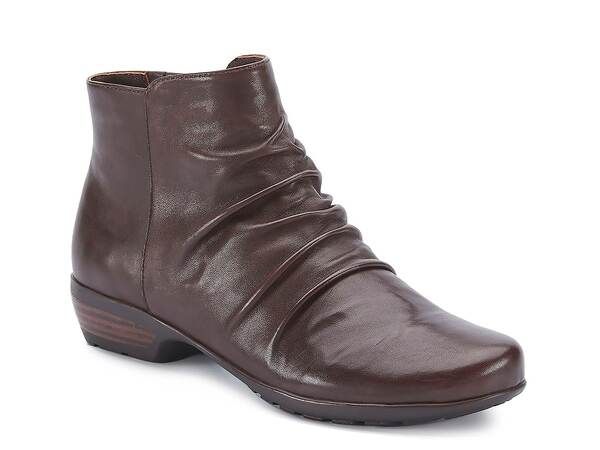 ロスハンマーソン レディース シューズ ブーツ・レインブーツ Ros Hommerson Esme Bootie Brown Leather ブラウン
