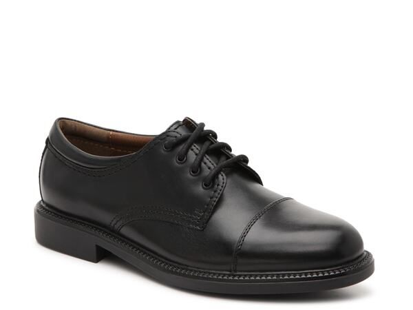 ドッカーズ メンズ シューズ オックスフォード キャップ Dockers Gordon Cap Toe Oxford Black ブラック