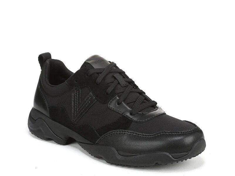 バイオニック レディース シューズ スニーカー Vionic Walk Slim Glide Sneaker Monochromatic Black ブラック