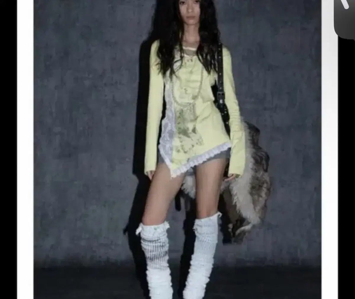 テストメカニズム rabbit long sleeve yellow 出品