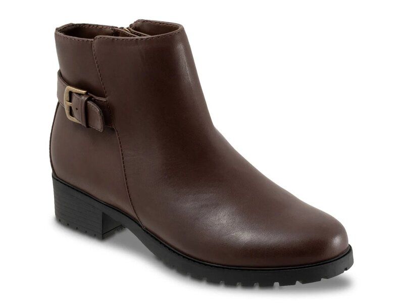 トロッターズ レディース シューズ ブーツ・レインブーツ Trotters Marigold Bootie Dark Brown ブラウン