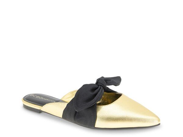 BCB ジェネレーション レディース シューズ サンダル BCBGeneration Kandy Mule Gold MetallicBlack ブラック