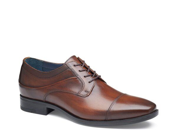 ジョンストンアンドマーフィー メンズ シューズ オックスフォード キャップ Johnston Murphy Gibbons Cap Toe Oxford Mahogany