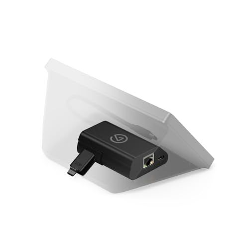 Elgato Network Dock for Stream Deck ? 有線イーサネットアダプター、PoEまたはUSB電源対応、簡単なデバイス上でのセットアップ、デスク、壁、またはStream Deck XLスタンドに取り付け可能、スタジ 98846703