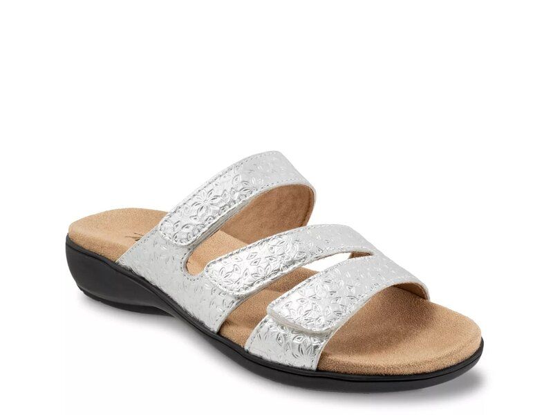 トロッターズ レディース シューズ サンダル Trotters Rose Tool Sandal Silver Metallic シルバー