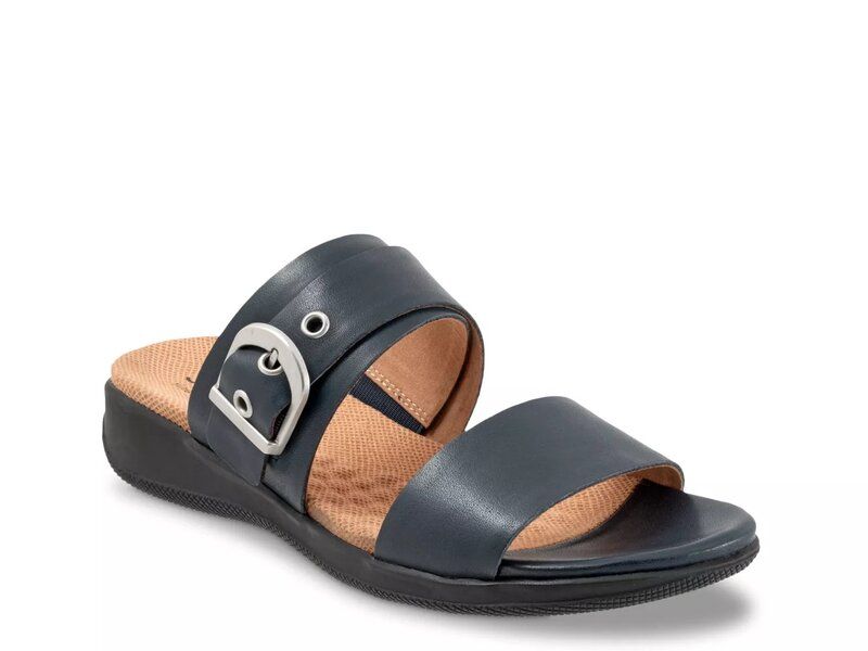 ソフトウォーク レディース シューズ サンダル Softwalk Toki Sandal Blue ブルー