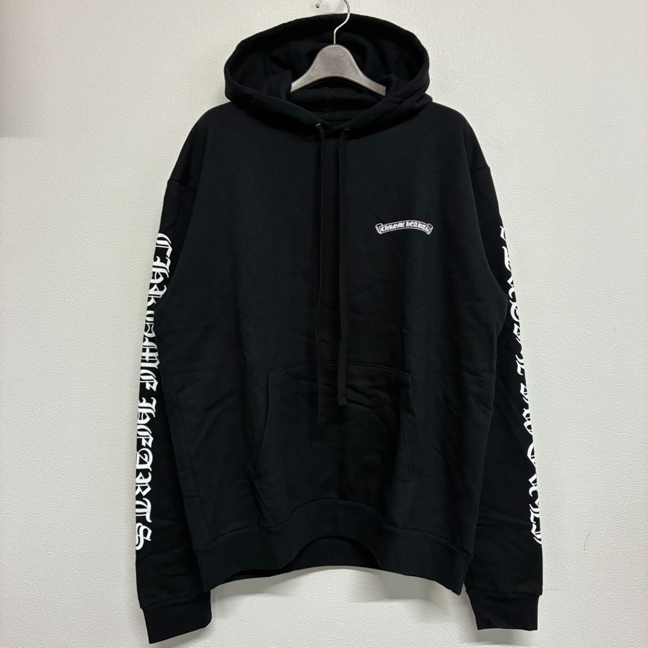 CHROME HEARTS Scroll Label クロムハーツ スクロールラベル 黒 
