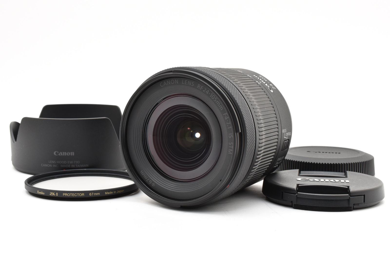 【返品保証】新品級｜Canon キヤノン RF24-105mm F4-7.1 IS STM 一眼カメラ用レンズ #C260609-02