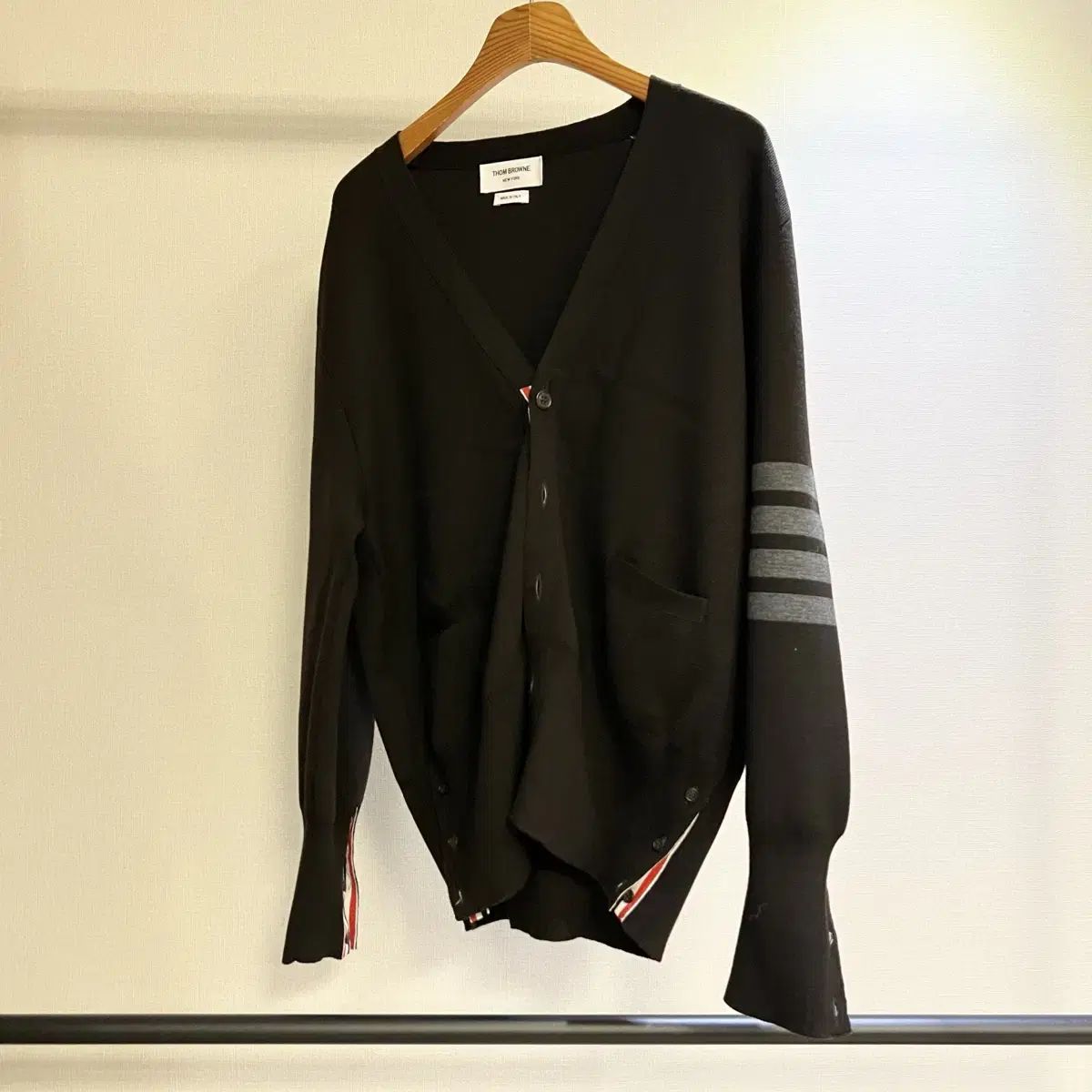 ほぼ新品/正規品 3 トム・ブラウン ミラノステッチ カーディガン