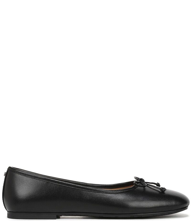 サムエデルマン レディース シューズ パンプス レザー Sam Edelman Alie Leather Bow Detail Ballet Flats Black ブラック 28,656円