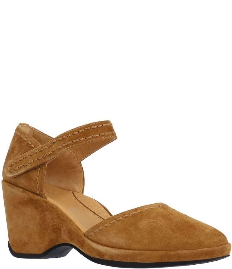 ラモールドピード レディース シューズ パンプス スエード アンクル LAmour Des Pieds Orva Suede Ankle Strap Pumps Coffee コーヒー