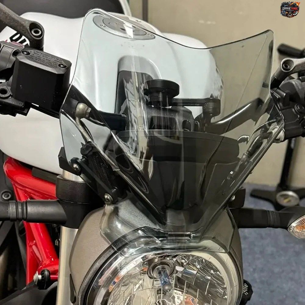 DUCATI MONSTER 1200S用ウインドスクリーン ウインドシールド オートバイアクセサリー 797 821 2014 - 16 1200 1200R 2018 - 21