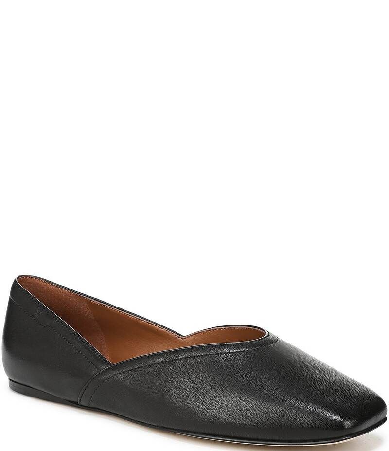 フランコサルト レディース シューズ パンプス レザー Sarto by Franco Sarto Flexa Adalina Leather Slip On Flats Black ブラック
