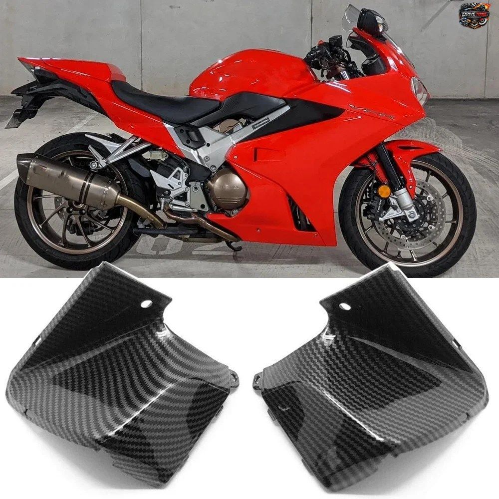 ホンダ VFR800 VTEC 2002-2011 2012 2013 VFR 800 アクセサリー カーボン製 オートバイ用フロントダッシュサイドメーターカバーフェアリン