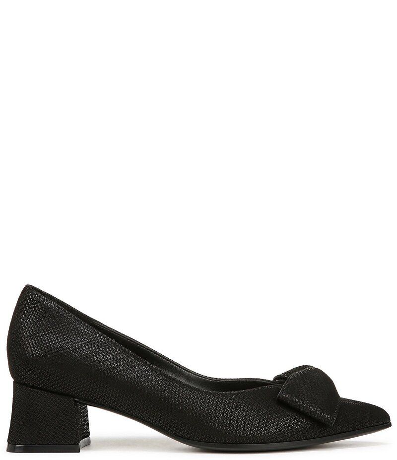 ナチュライザー レディース シューズ パンプス スエード Naturalizer Mavis Glossy Suede Bow Pumps Black ブラック