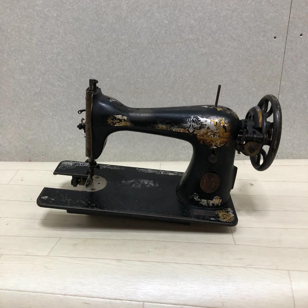 SINGER シンガー 足踏みミシン Y1328377 アンティーク レトロ ヴィンテージ 動作確認済 家具 インテリア　1923年頃製造　250824-3