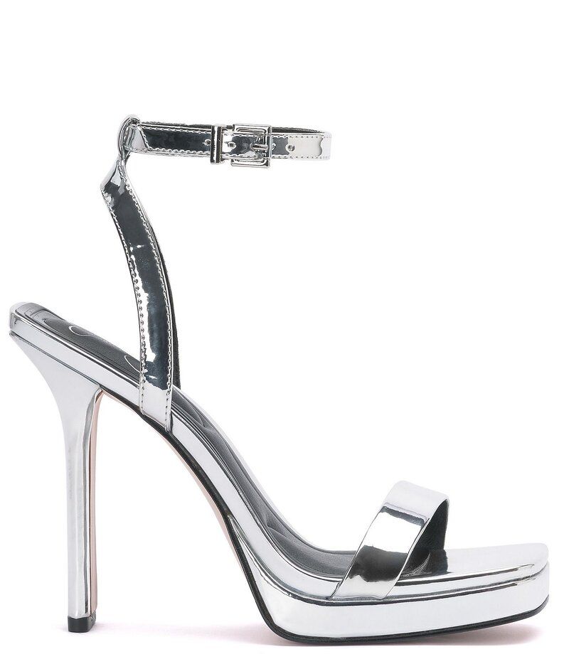 ジェシカシンプソン レディース シューズ サンダル プラットフォーム アンクル Jessica Simpson Adonia Ankle Strap Platform Dress Sandals Si