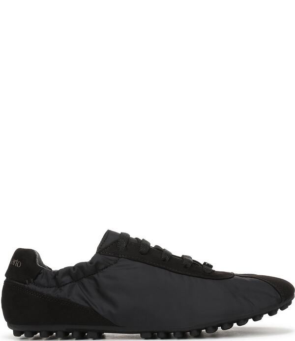 フランコサルト レディース シューズ スニーカー レース Franco Sarto Felina Slip On Stretch Lace Sneakers Black ブラック