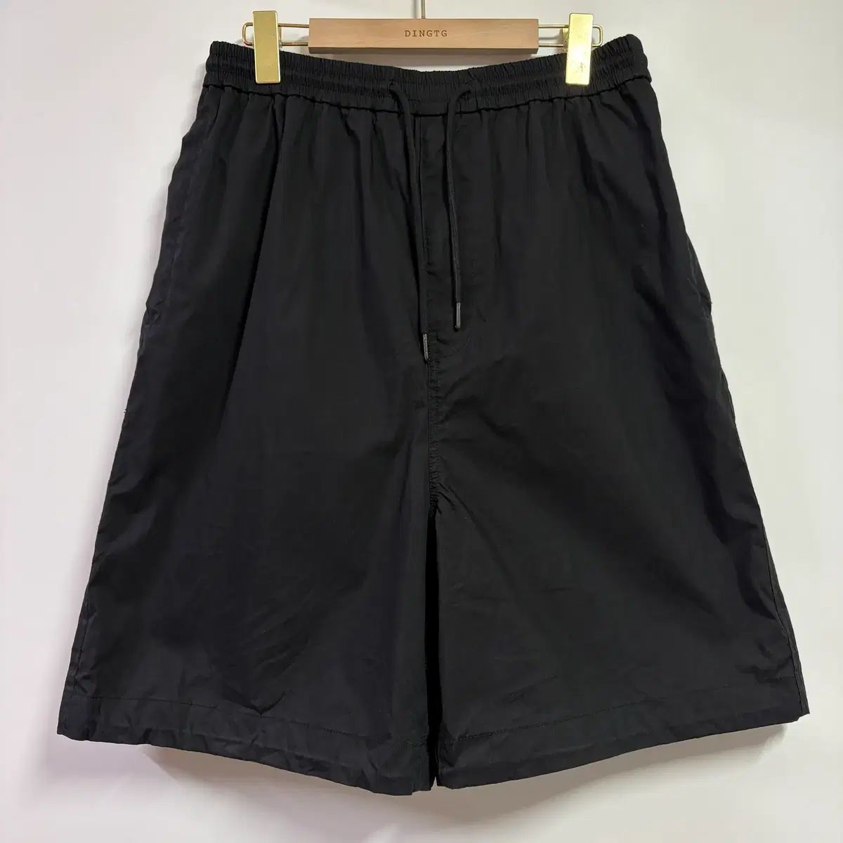 44 ジュンジ 23ss コットン ナイロン ワイド ショーツ ハーフパンツ