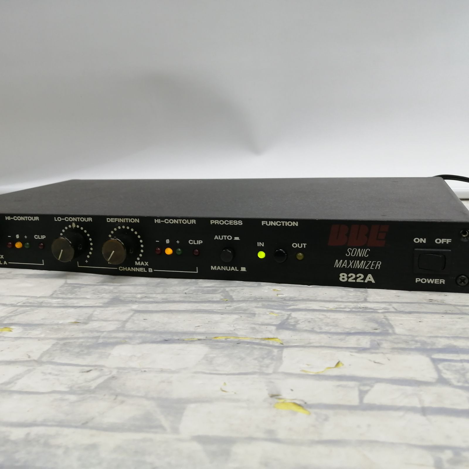 【ジャンク】BBE エフェクター 822A M2367-hh7vv 【ジャンク】BBE エフェクター 822A M2367-hh7vv