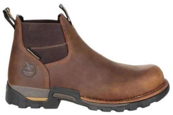 ジョージアブーツ メンズ シューズ スニーカー チェルシー Georgia Boots Georgia Boot Eagle One Waterproof Chelsea Work Boot Brow