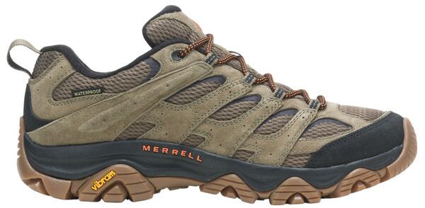 メレル メンズ シューズ ブーツ・レインブーツ Merrell Mens Moab 3 Waterproof Hiking Shoes OliveGum オリーブ