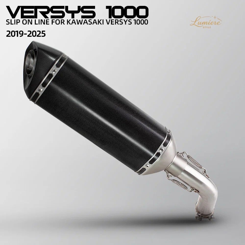 VERSYS 1000 エキゾーストマフラー カワサキ VERSYS 1000/1100 SE KLZ1000 KLZ1100 2019-2026 オートバイ用エキゾーストキット ツーリング