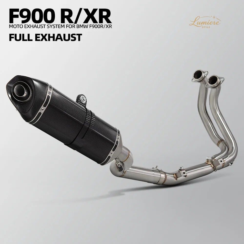 BMW F900R F900XR /XR 2020-2024用 F900エキゾーストシステム オートバイ用エキゾーストパイプキット スーパーバイク用ヘッダーチューブマ