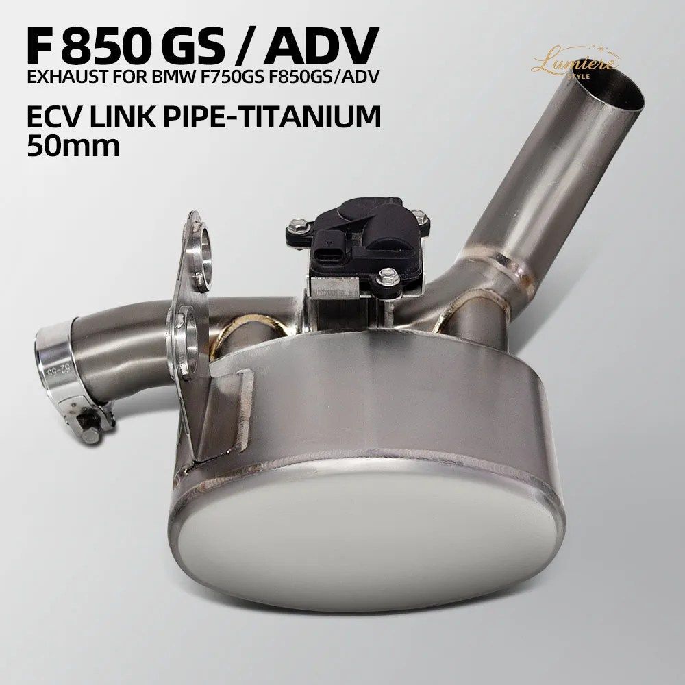 F750GS エキゾーストパイプ BMW F750 GS F850GS/ADV 2018-2023 F800GS F900GS/ADV 2024-2026 電子バルブ付きオートバイ用エキゾースト